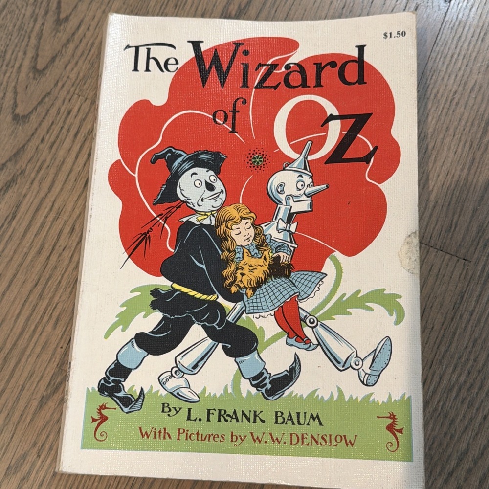 The Wizard Of Oz by L. Frank Baum (1956) Vintage softcover
